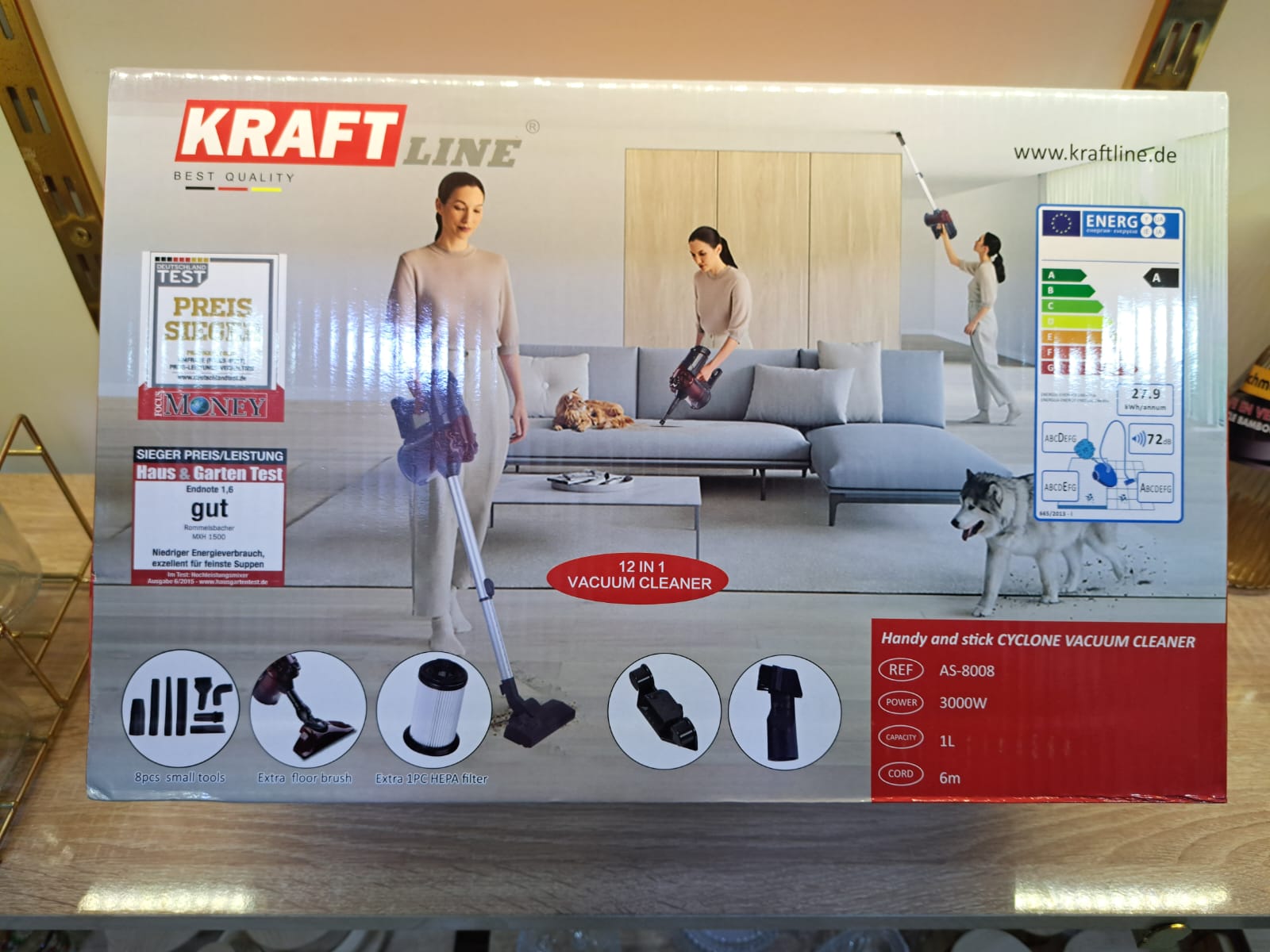 ✨🧹 مكنسة كهربائية 12 في 1 – قوة وتنظيف مثالي فكل زاوية 🧹✨ - الصورة 3